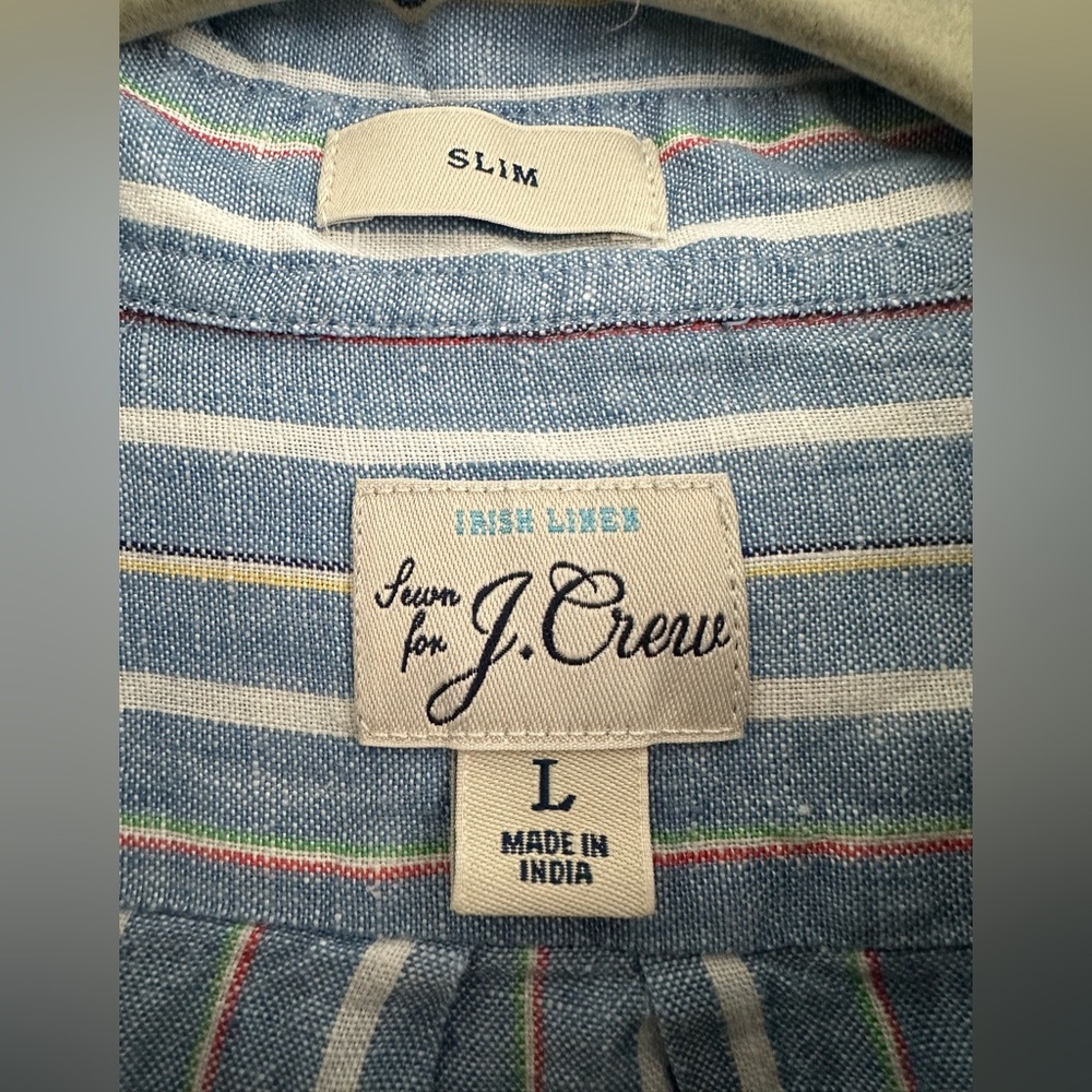 J. Crew linen button down - Picture 3 of 4